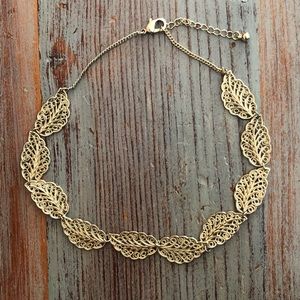 3 for $10 Gold Leaves Necklaces